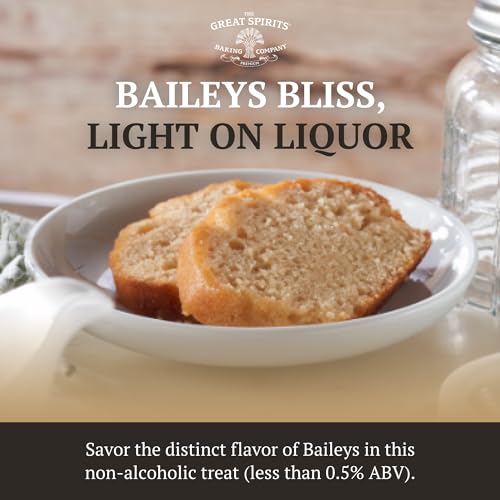 Great Spirits Baking Baileys Irish Cream Loaf Cake, 10 oz, Authentic Whiskey-Infused Dessert, Perfect for Whiskey Lovers, Ready-to-Serve, Certified Kosher Dairy - Thumbnail 6