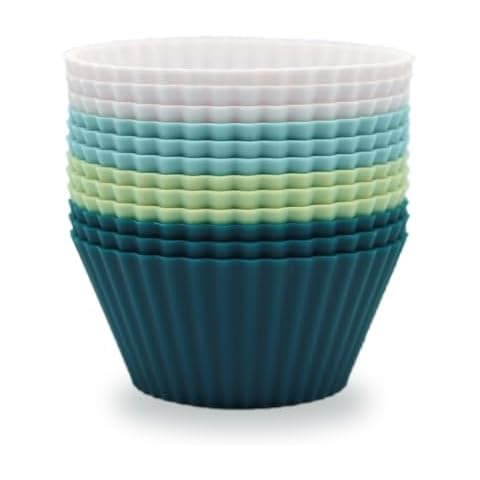 SAWNZC Reusable Silicone Baking Cups Cover