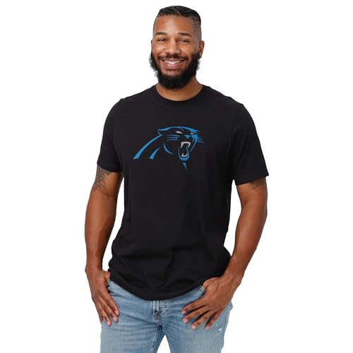 Image of FOCO Men's NFL Team Primary Logo Black Short Sleeve T-Shirt