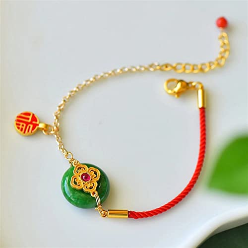 Bague en jade vert et argent pour sublimer vos tenues de soirée