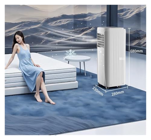 Tragbare Klimaanlage mit 7000 BTU, 4-in-1-Wechselstromgerät mit Kühlung, Luftentfeuchter, Ventilator und Schlafmodus, Selbstverdunstung, 24-Stunden-Timer für Räume bis zu 350 Quadratfuß-3