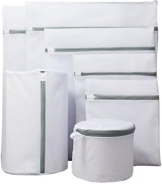3 mesh laundry bags for delicate premium zippers, travel storage tissue bags, laundry bags, shirts, bras, socks, stockings, underwear, underwear (medium)