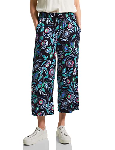 Cecil Damen Casual Fit Printhose in 3/4