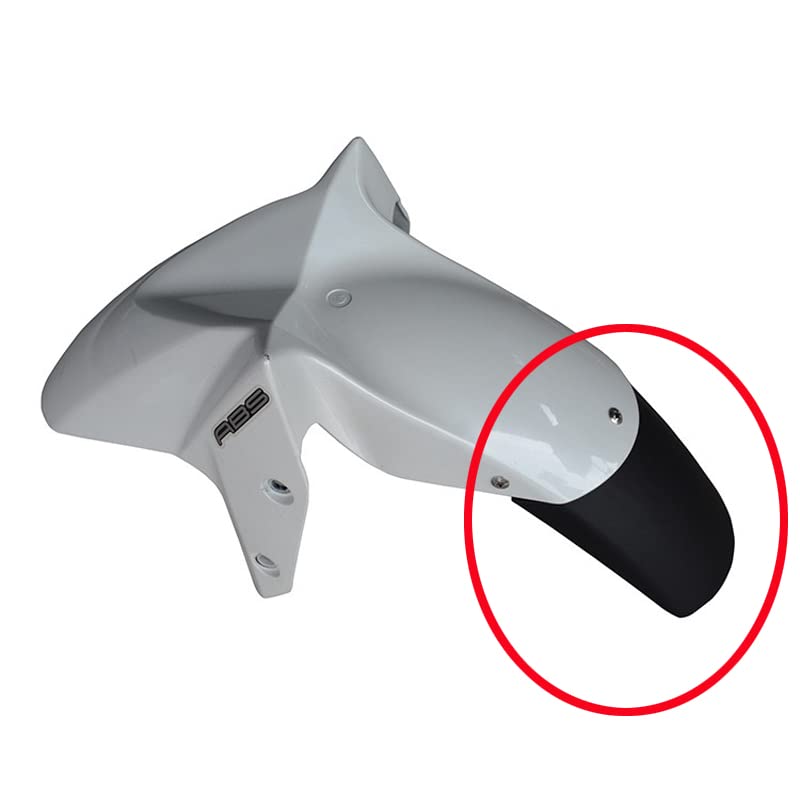 Garde-boue moto extension prolongée noire pour CBR600RR 2007-2012