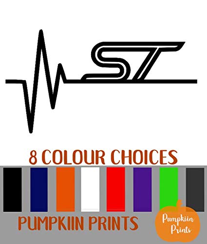 Preisvergleich Produktbild Pumpkiin Prints Aufkleber für Ford Focus Fiesta Mondeo ST ST2 ST3