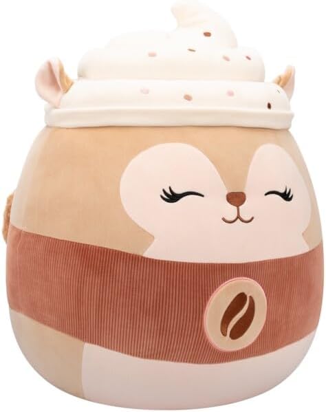 Squishmallows Reza the Squirrel Soft Toy 40 cm - Original Cuddly Toys 2025