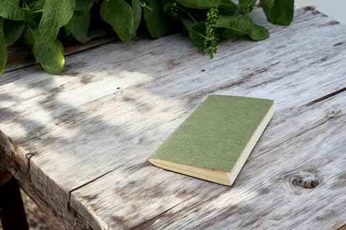 Carnet de notes Kathmandu Valley Co papier fait main luxe sauge
