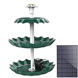 Fontaine Solaire Pompe   Bassin Bain Solaire Flottant Extrieur Fontaine Pompe Bassin Solaire   pour Bain d'oiseaux Aquarium Tang Piscine Patio Jardin Fontaine Dcoration de Jardin