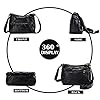 Gladdon Handbags for Women Multi Pockets Casual Cross-body Bags Waterproof Purse and Shoulder Bags Slightly Messenger Bags for Daily Use #3