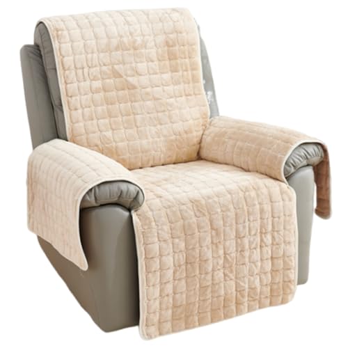 Protector de sofá para perros evita pelos y manchas en sillón individual 4