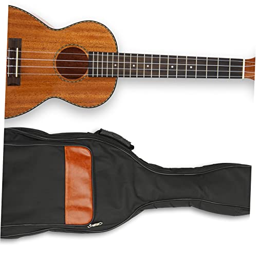 WHAMVOX Bolsa de guitarra baixo mala de viagem mochila bolsa de ombro bolsa acolchoada bolsa de viag