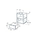 Imagen de Microondas de Encastre Cata MC 20 D X, 20 Litros