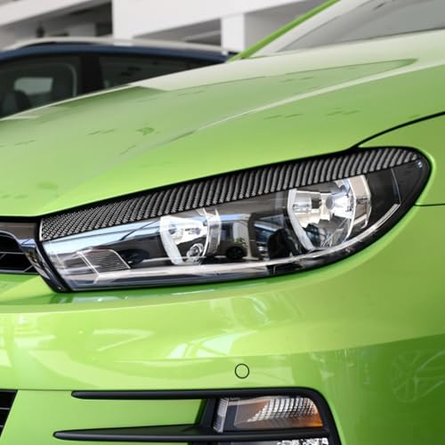 Sourcils de phares Scirocco 2009-2016 pour masquer les rayures et protéger les optiques - 5