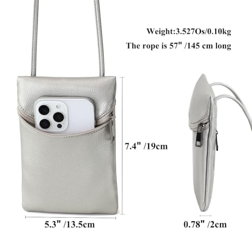 Image of Small Crossbody Women Cell Phone Purse Wallet Bag With Shoulder Strap