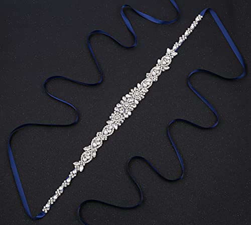 Crystal Wedding Belt for Bride,Bridal Belt Bridesmaid Sash Rhinestone Wedding Belt for Women Wedding Dresses Belt2