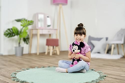 Simba - Disney Peluche Minnie, 6315870230, Cm 35, Con Abito Fucsia, + 0 Mesi - 7