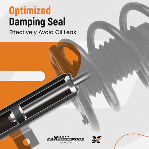 maXpeedingrods 2Pc Front Strut for Dodge Journey 2009-2019 3.5L / 3.6L V6, 172510 172509 Shock Absorber Strut w/Coil Spring Assembly by maXpeedingrods - Image 5