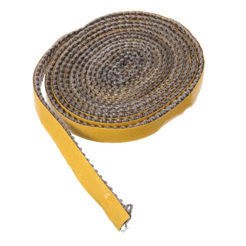 TINEASUR 1 Rollo De Cinta para Junta De Chimenea, Cuerda para Estufa, Inserto para Chimenea De Leña, Junta para Puerta De Chimenea, Junta para Estufa, Sellador De Conductos para Estufa De