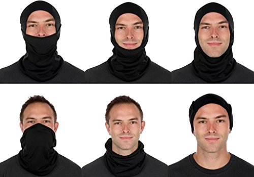Balaclava Face Mask Uv Protection Ski Sun Hood Tactical Masks For Men Women Black #TOP1
