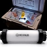 HEXNUB Cooler Box Light Waterproof Rechargeable LED for YETI RTIC and ORCA