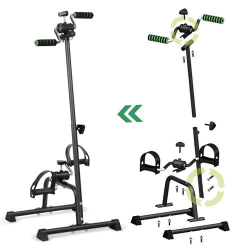 Bicicleta Mini Ejercicio Pedal Ajustable para Brazos y Piernas miniatura 7