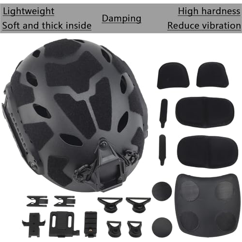 Casque tactique airsoft complet pour jeu de rôle militaire - 5