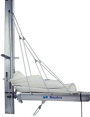 Nautos 001R - Lazy Jack Type A - Small Size - for Sailboats up to 31'- Complete kit with Rope Included No Splice