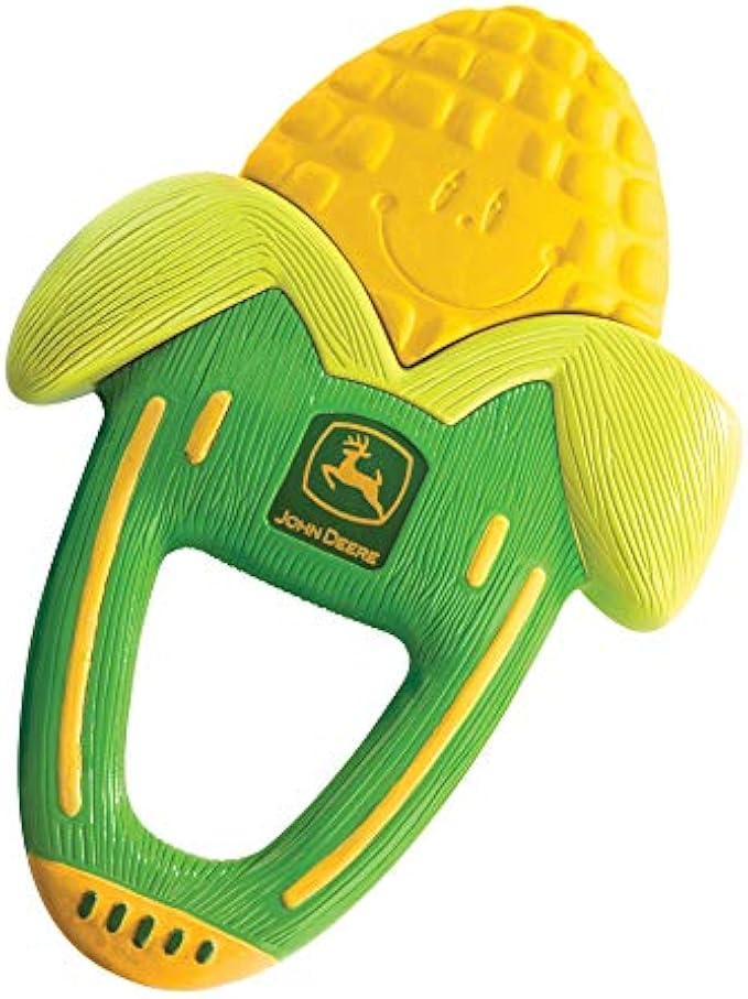 The First Years John Deere Massaging Corn Teether