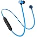 Abafia Cuffie Bluetooth, Cuffie Sportivo Auricolare in-Ear Bluetooth V5.0 con Microfono Incorporato y Design Magnetico per iPhone XR/XS/Huawei P30 / P30 PRO/Samsung S9 / S8 / Xiaomi (Blu)