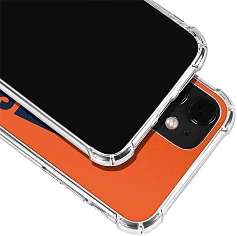 Skinit Clear Phone Case Compatible with iPhone 12 Mini - Officially Licensed NFL Chicago Bears Team Motto Design