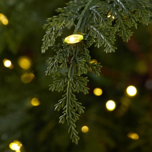 2ft Small Prelit Christmas Tree with Warm White LED Lights - Image 3