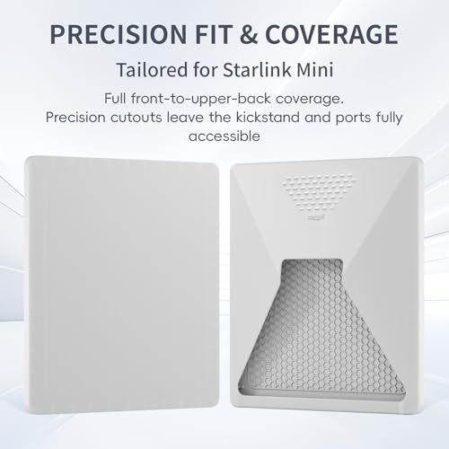 Zeroffi Starlink Mini Protective Cover, Starlink Mini Accessories Silicone Protective Case for Starlink Mini Dish by Zeroffi - Used condition - Image 6
