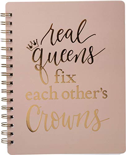 Carnet à spirales Real Queens Fix Each Other's Crowns résout le manque de place sac