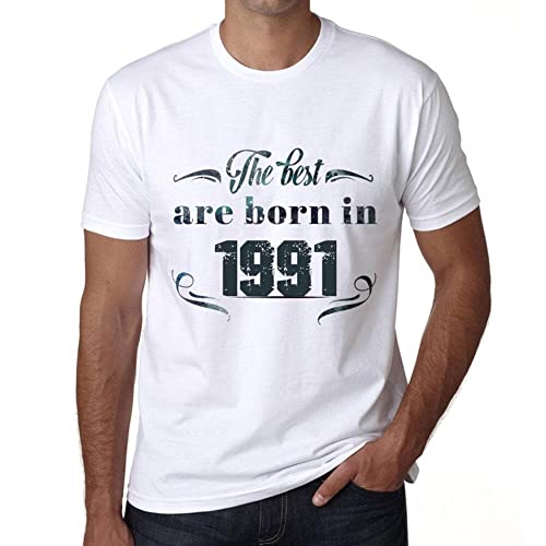 Uomo Maglietta I Migliori Sono Nati nel 1991 – The