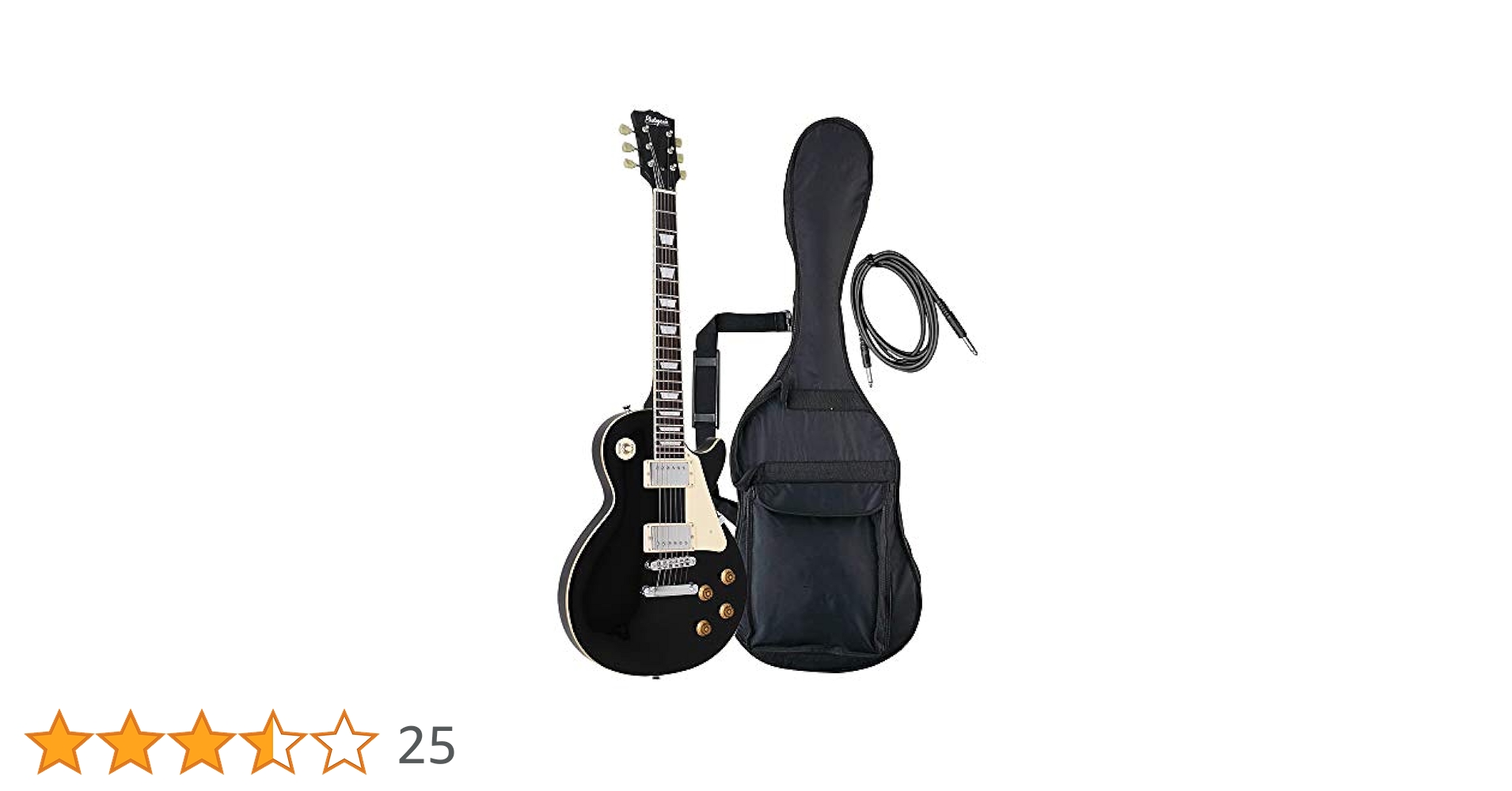 Amazon.co.jp: PhotoGenic エレキギター LPタイプ LP-260/BK