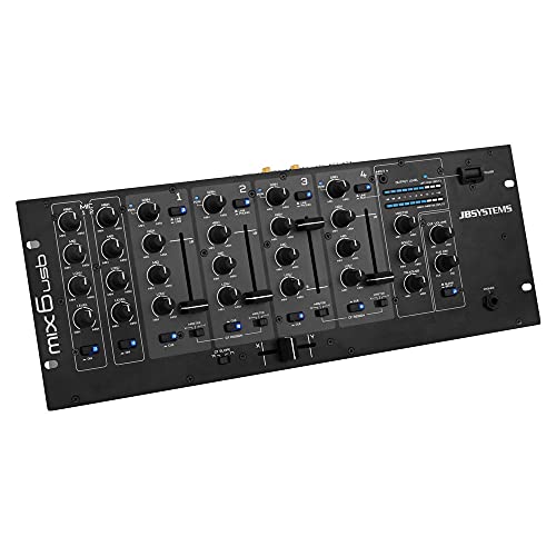 JB Systems MIX 6 USB - 6 Kanal Mixer/Mischpult