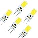 7117 Neueste G6.35 GY6.35 LED 3W 12V Glühbirne Hohe Helligkeit Äquivalent 35 Watt Halogenlampe Cool White 6000K (5-Packs)