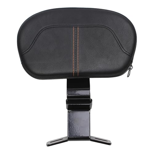 Dossier conducteur de qualité supérieure en cuir PU orange pour Harley Street Glide CVO