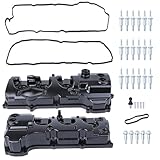 2pcs Engine Valve Cover Set W/Gaskets & Bolts for Ford F-150 Expedition Transit-150 250 350 350 HD for Lincoln Navigator 2015-2017 Left and Right Valve Cover Kit Replaces DL3E6K271FA BL3E6K273CB