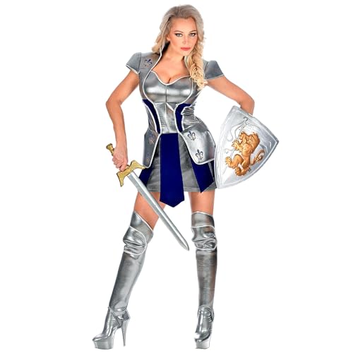W WIDMANN MILANO Party Fashion - Disfraz de caballero, vestido con armadura, cruzado, medieval, disfraces de carnaval