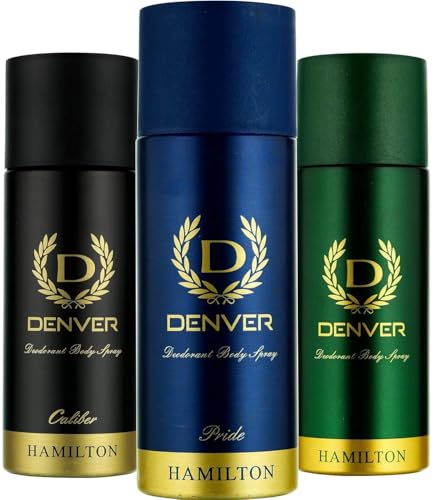 Denver Hamilton, Pride & Caliber Deo, 150 ML, Pack of 3