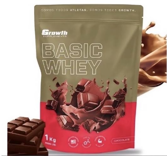 Whey Growth Whey Protein Basic 1kg Original - (Chocolate)