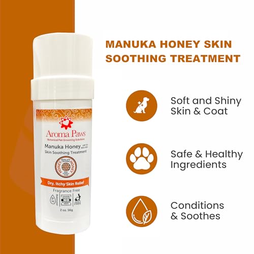 Aroma Paws Conditioner, 2 oz. (Manuka Honey Skin Soothing Treatment)