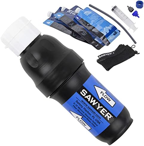 SAWYER PRODUCTS wielofunkcyjny filtr do wody Squeeze SP181, mikrofiltr do wody Squeeze SP2129, filtr do wody Squeeze SP129, filtr do wody SP131 Squeeze z systemem filtrowania wody PointOne