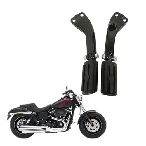 Repose pieds moto avec support robuste pour corriger la posture sur Dyna 2006-2017