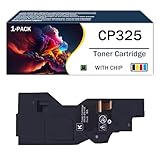 ➤【Imprimantes compatibles】Cartouches de toner couleur CP325 (CT203486 CT203487 CT203488 CT203489) compatibles avec les imprimantes multifonctions Xerox ApeosPrint C325 C325dw C325df C325Z. (Avec puce, utilisation directe sur l'imprimante)