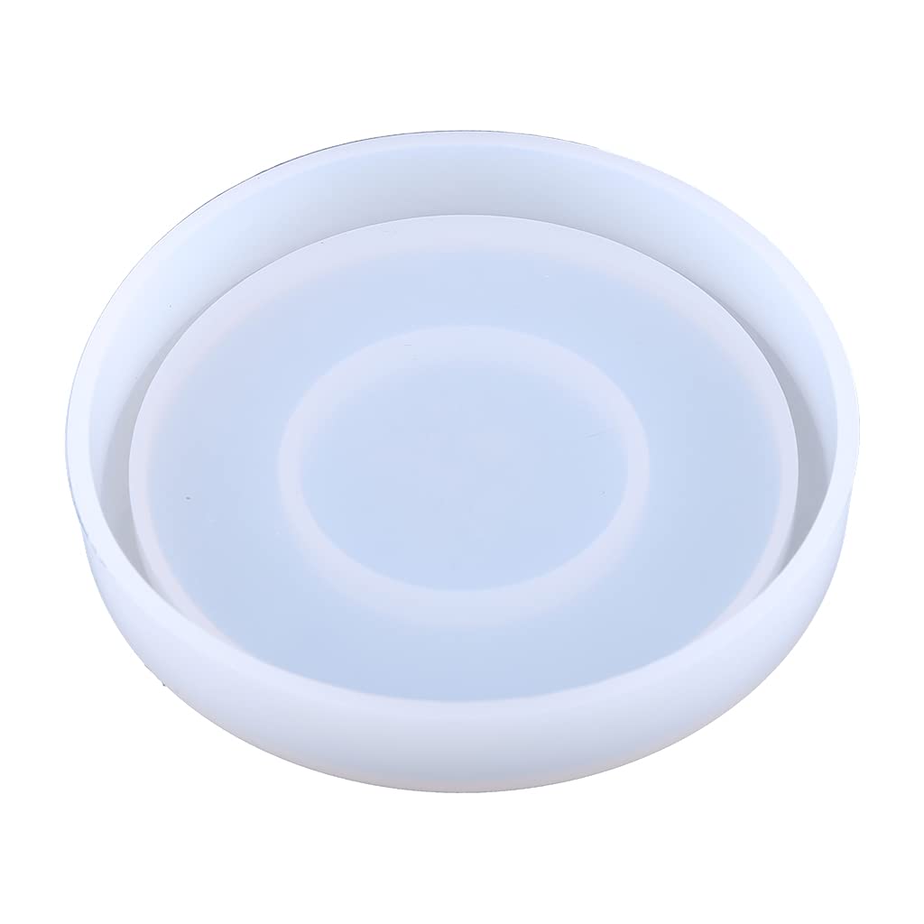 Strumenti di colata Quadrato Rotondo Concrete Vaso di Fiori Vassoio Silicone Fioriera Epossidica Stampo Resina Gioielli Stampi Collana