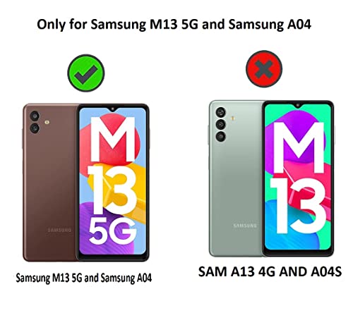 Image of COVERBLACK Rubber Back Cover for Samsung SM-A045F / A04 5G - Transparent