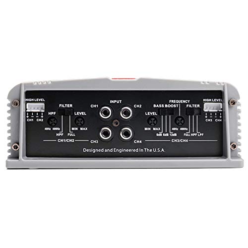 Crunch SA-1100.4 Smash Series 1,100-Watt 4-Channel Class AB Amp - Thumbnail 3
