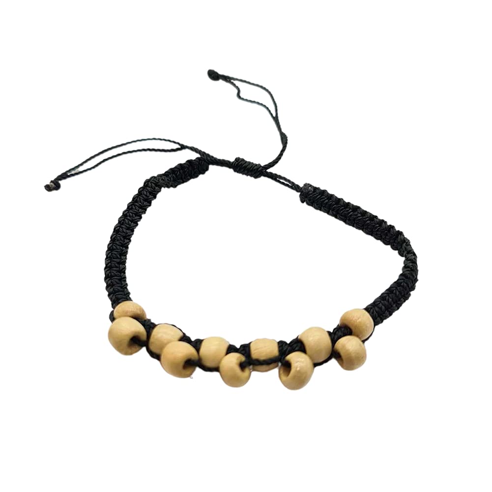 VIE Beach Bracelet, Beaded, Black
